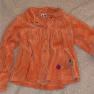 Cute Orange Girls Top